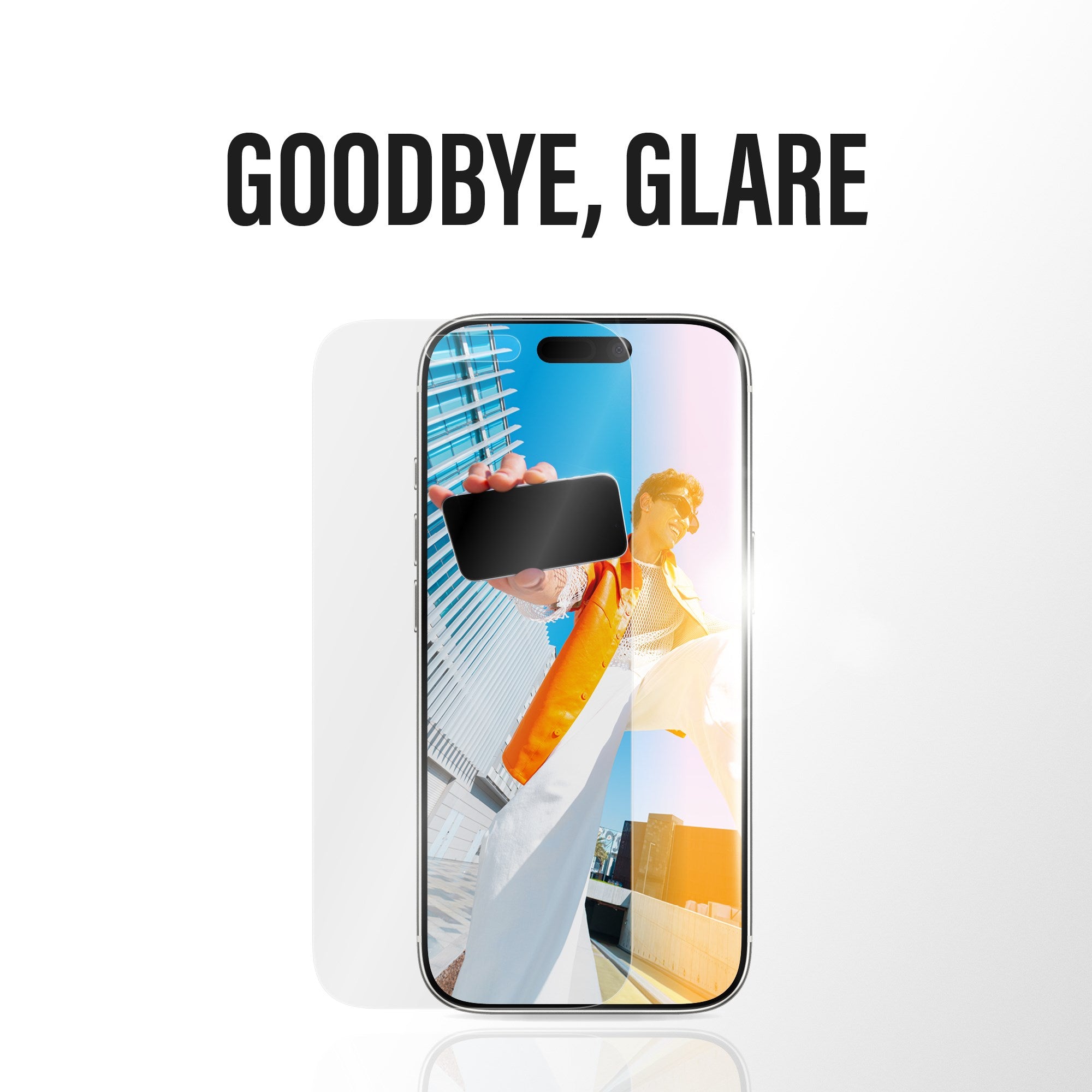 PanzerGlass® Anti-Reflective Armor Screen Protector iPhone Air w. EasyAligner