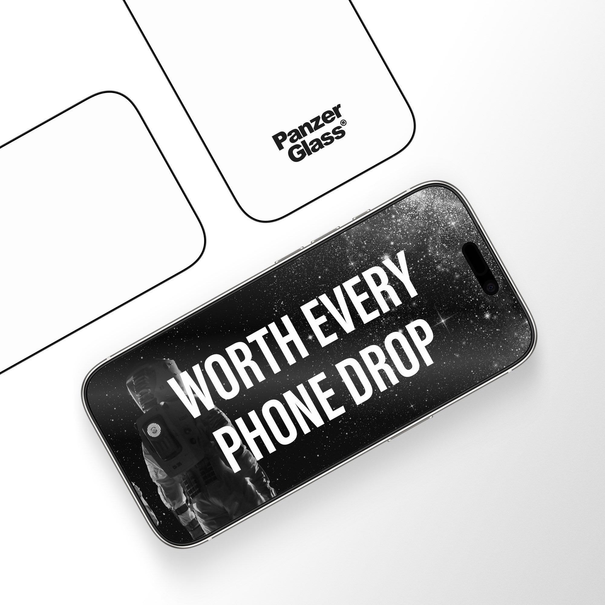 PanzerGlass® Ceramic II Screen Protector iPhone 17 Pro | Ultra-Wide Fit w. EasyAligner