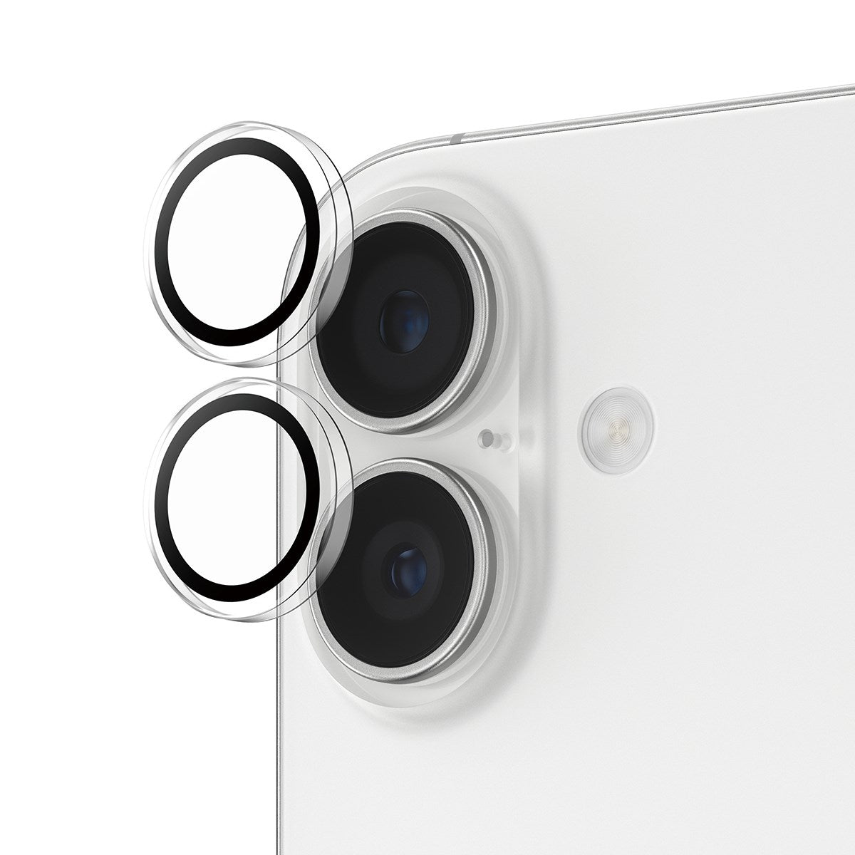 PanzerGlass® Hoops® Transparent Camera Lens Protector iPhone 17 | iPhone 16 | 16 Plus