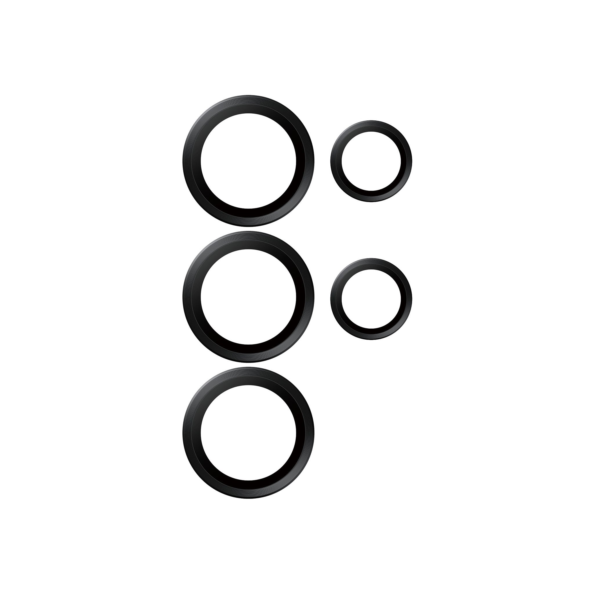 PanzerGlass® Hoops® Black Camera Lens Protector Samsung Galaxy S25 Ultra