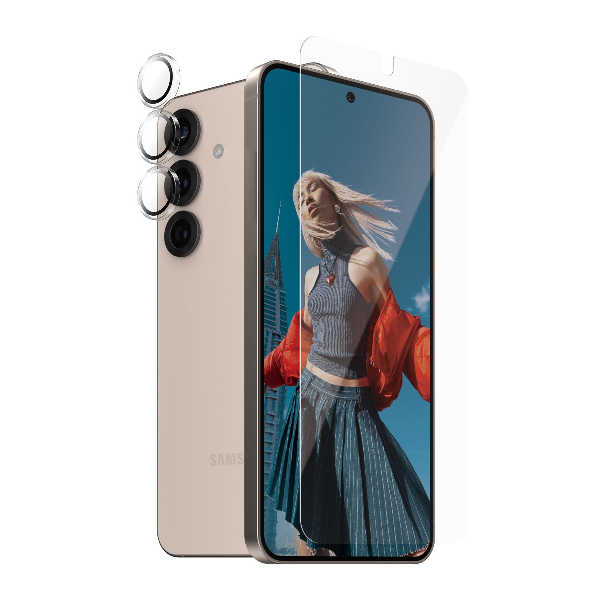 PanzerGlass® 2-in-1 Protection Bundle Samsung Galaxy S25