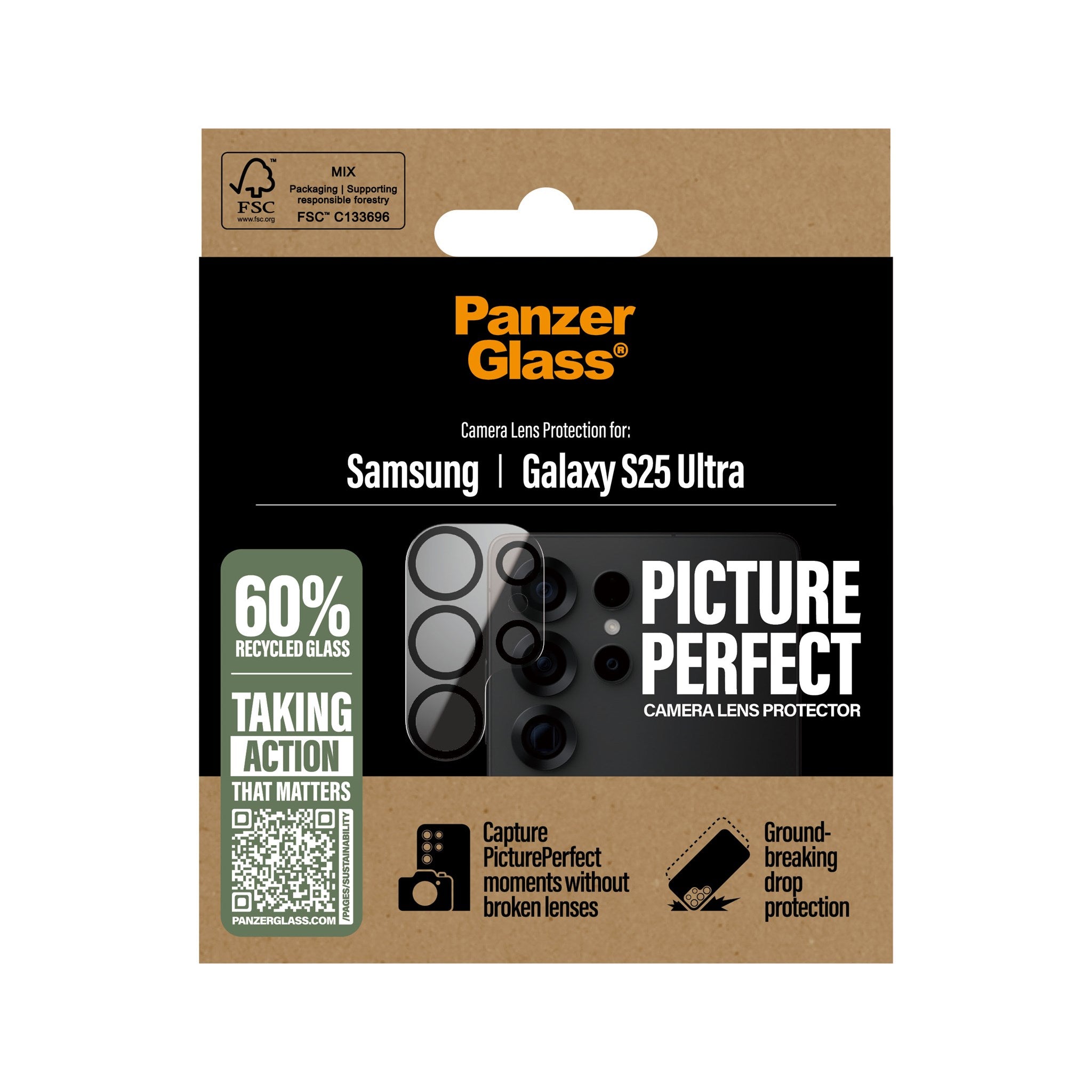 PanzerGlass® PicturePerfect Camera Lens Protector Samsung Galaxy S25 Ultra