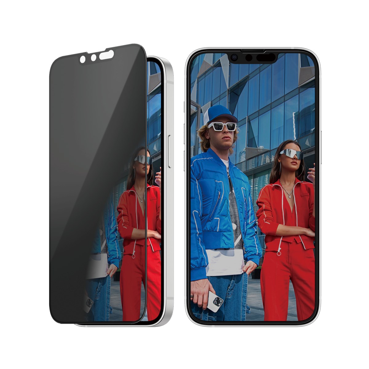 PanzerGlass® Privacy Screen Protector iPhone 16e | 14 | 13 | 13 Pro | Ultra-Wide Fit w. Aligner