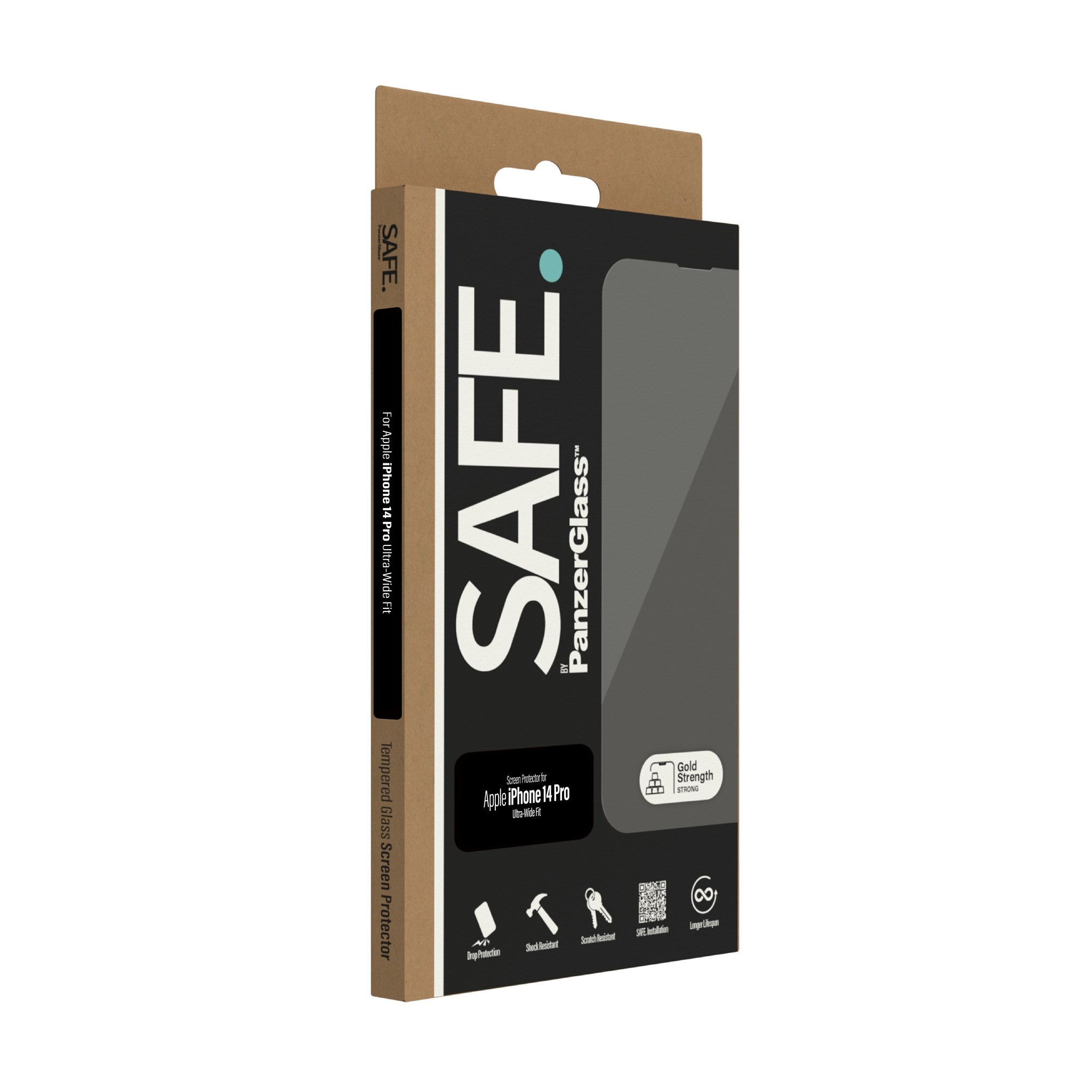 SAFE. by PanzerGlass® Screen Protector iPhone 14 Pro | Ultra-Wide Fit