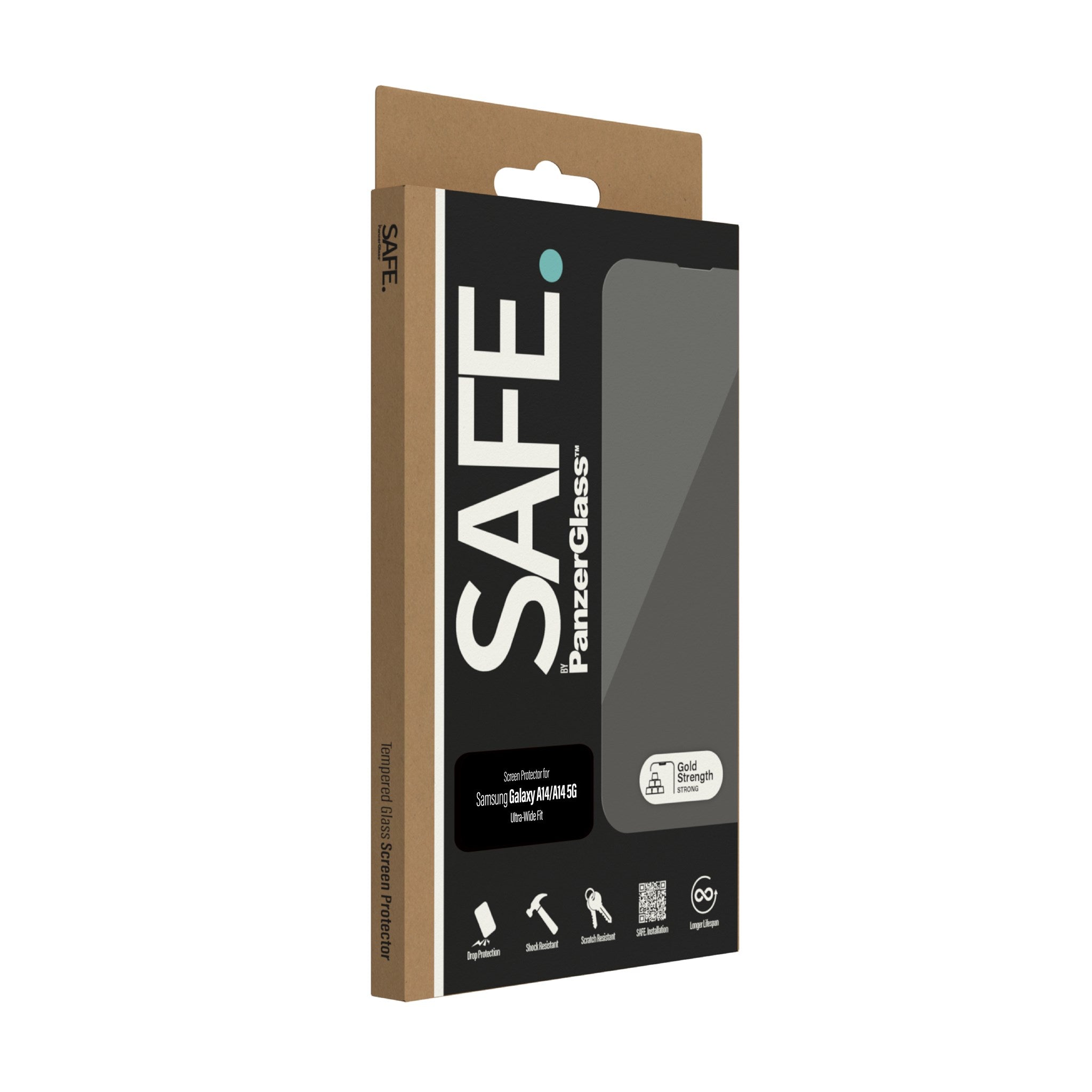 SAFE.  by PanzerGlass® Screen Protector Samsung Galaxy A14 | A14 5G | Ultra-Wide Fit