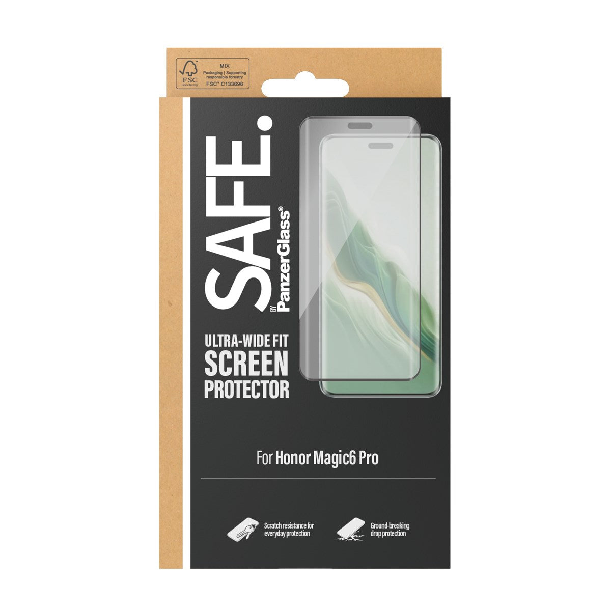 SAFE. by PanzerGlass® Screen Protector Huawei Honor Magic6 Pro | Ultra-Wide Fit