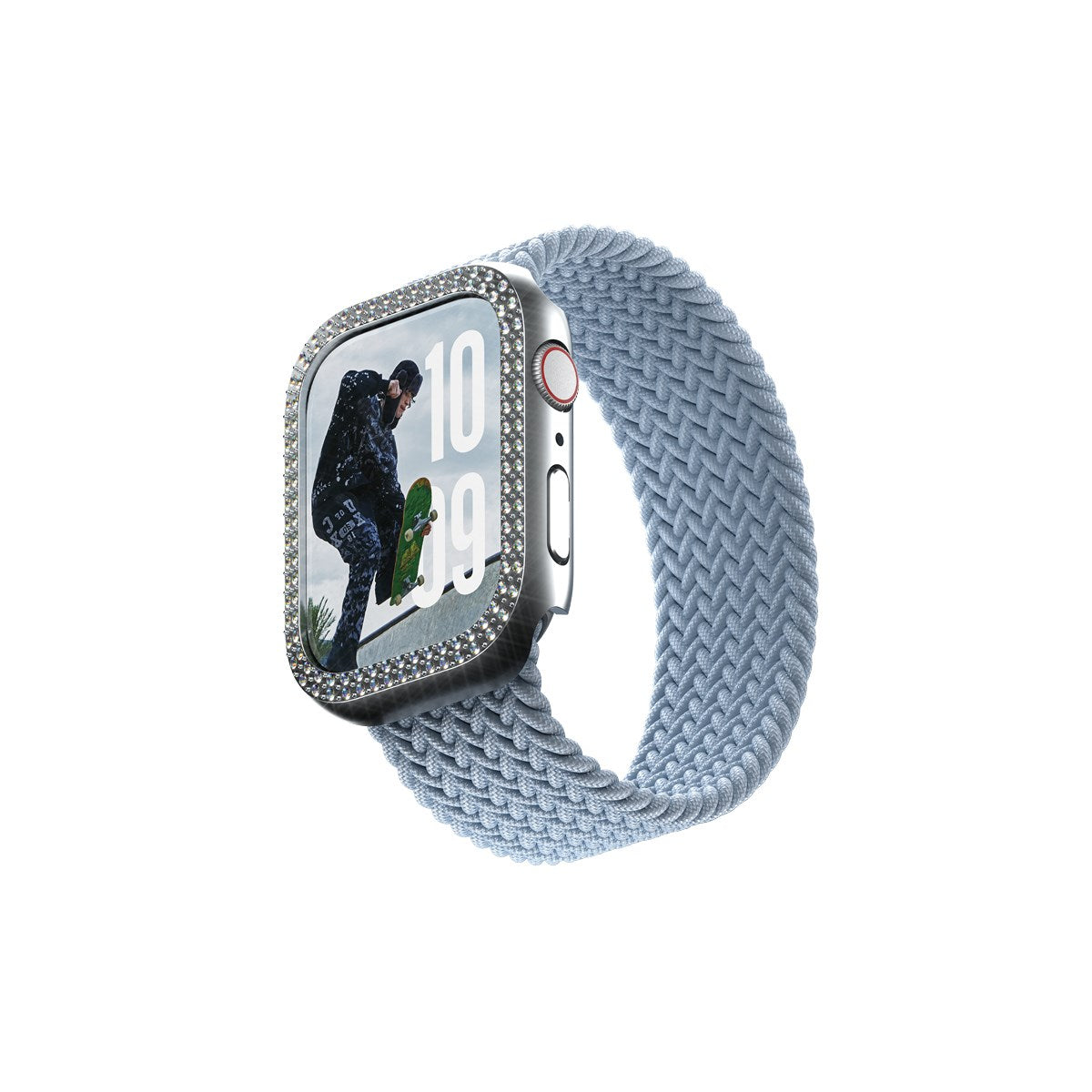 SAFE. by PanzerGlass® Bling Bumper Silver Apple Watch Series 10 | 42mm