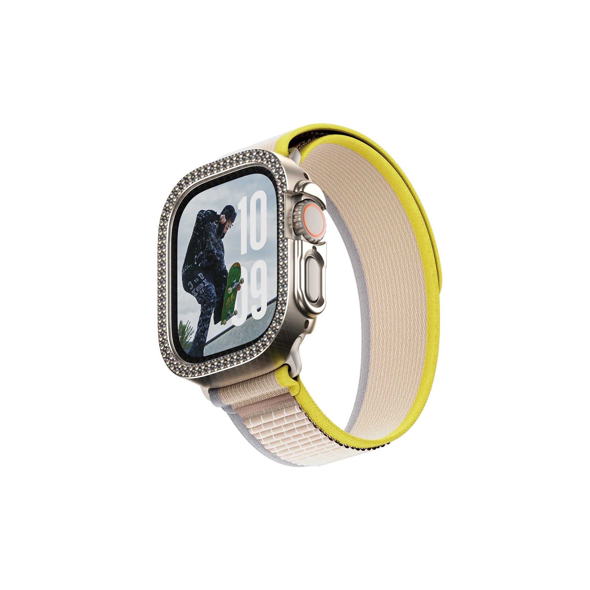 SAFE. by PanzerGlass® Bling Bumper Gold Apple Watch Ultra 3 | Ultra 2 | Ultra | 49mm