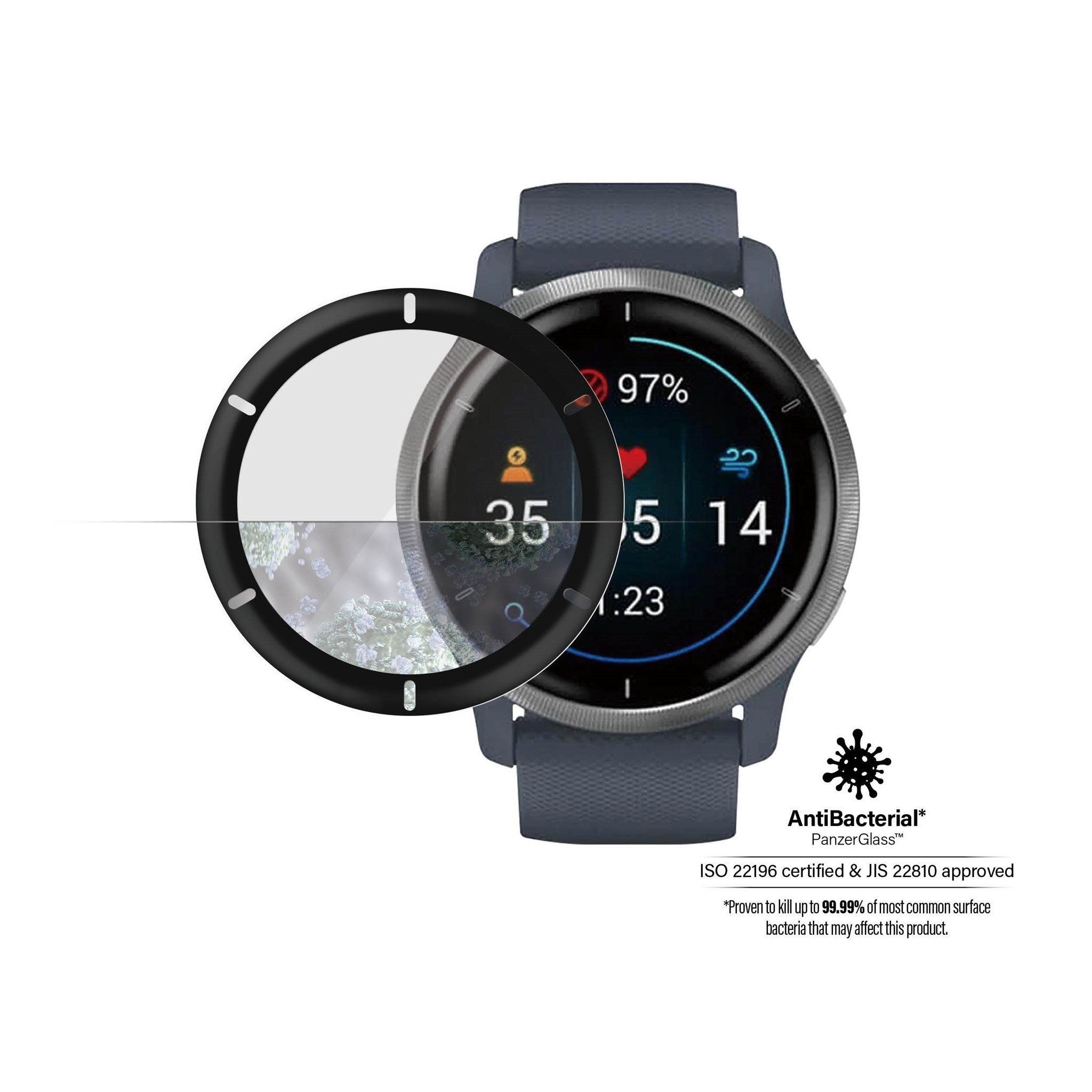 PanzerGlass® Screen Protector Garmin Venu 2 |  Vivoactive 4