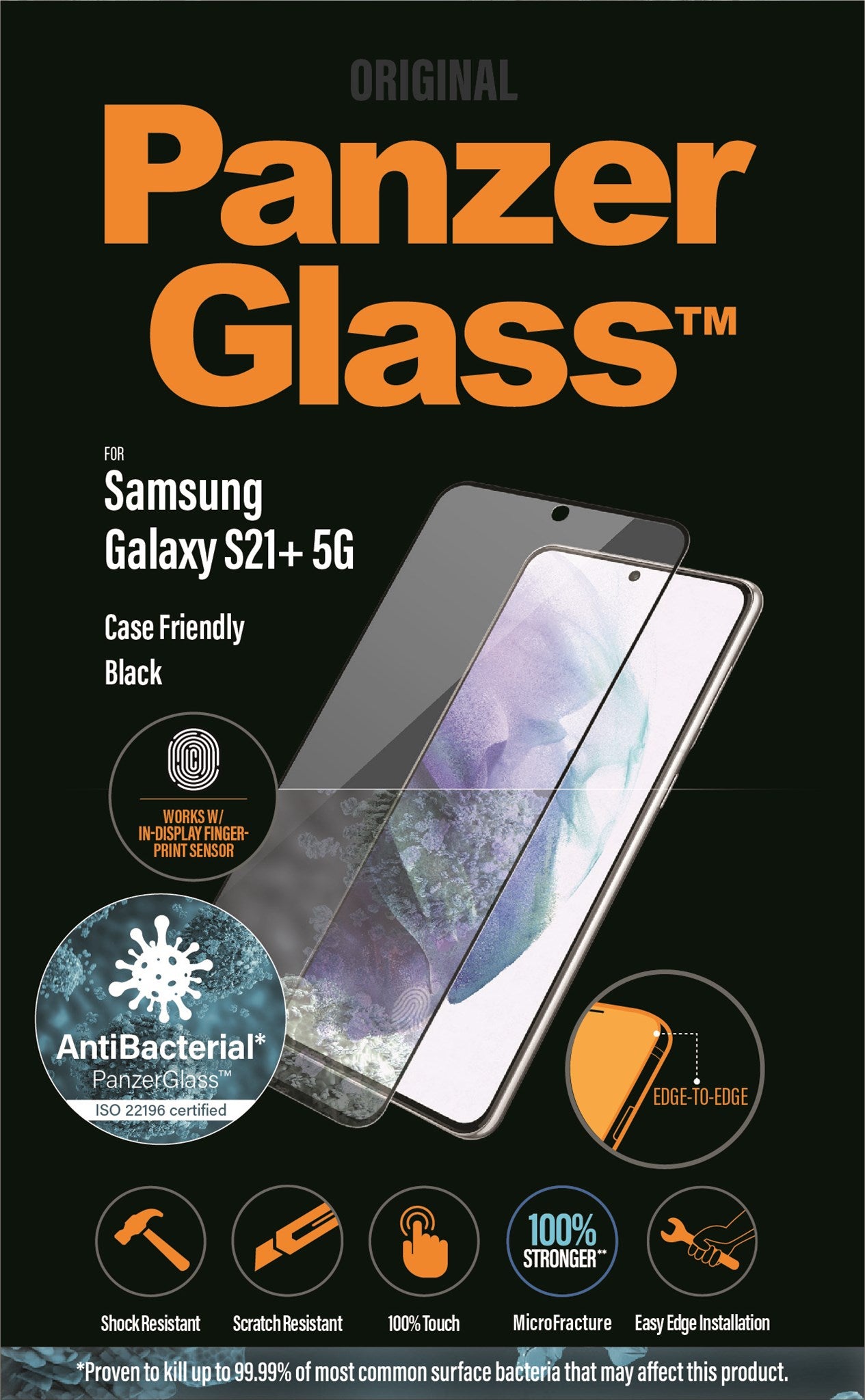 PanzerGlass® Screen Protector Samsung Galaxy S21+ 5G