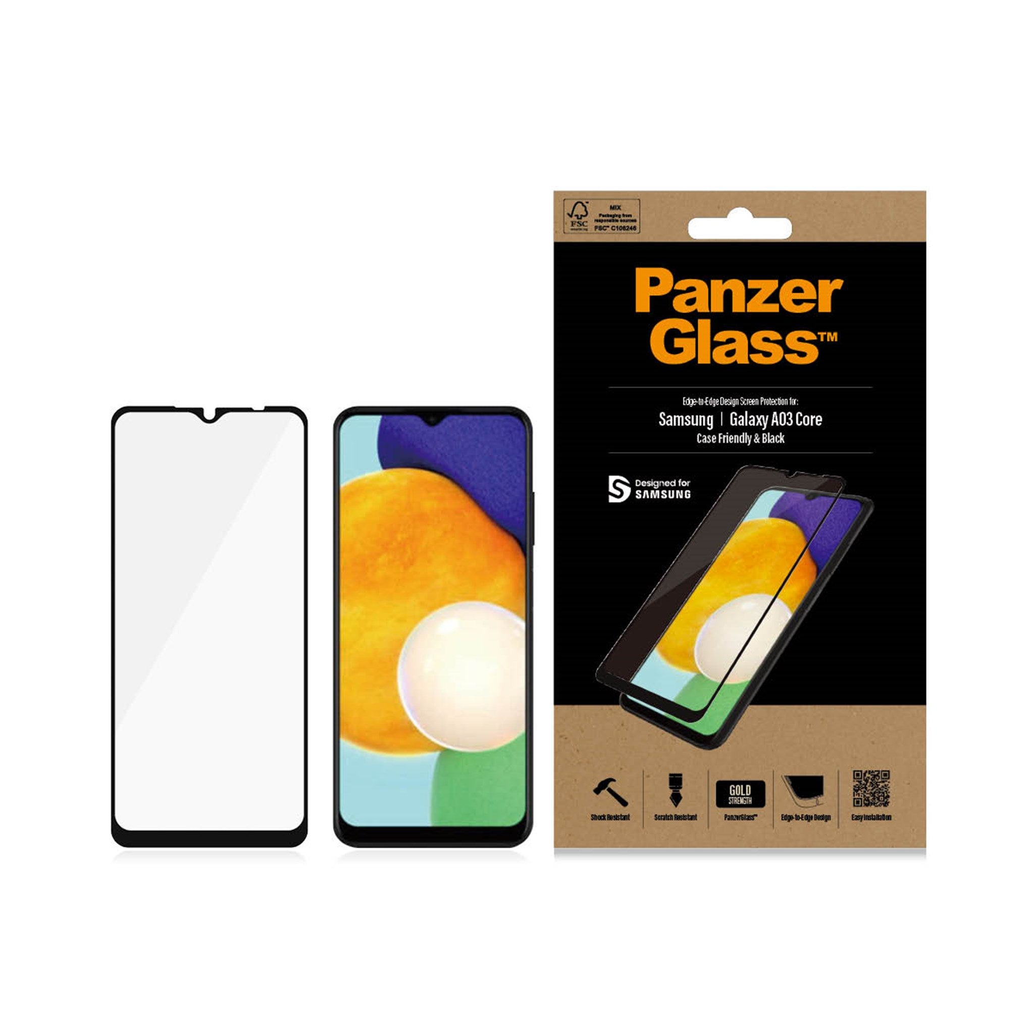 PanzerGlass® Screen Protector Samsung Galaxy A03 core | A13 5G | A04s