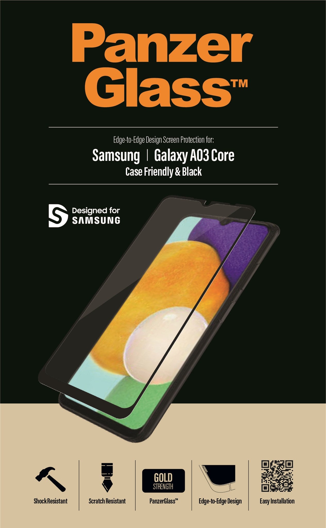 PanzerGlass® Screen Protector Samsung Galaxy A03 core | A13 5G | A04s