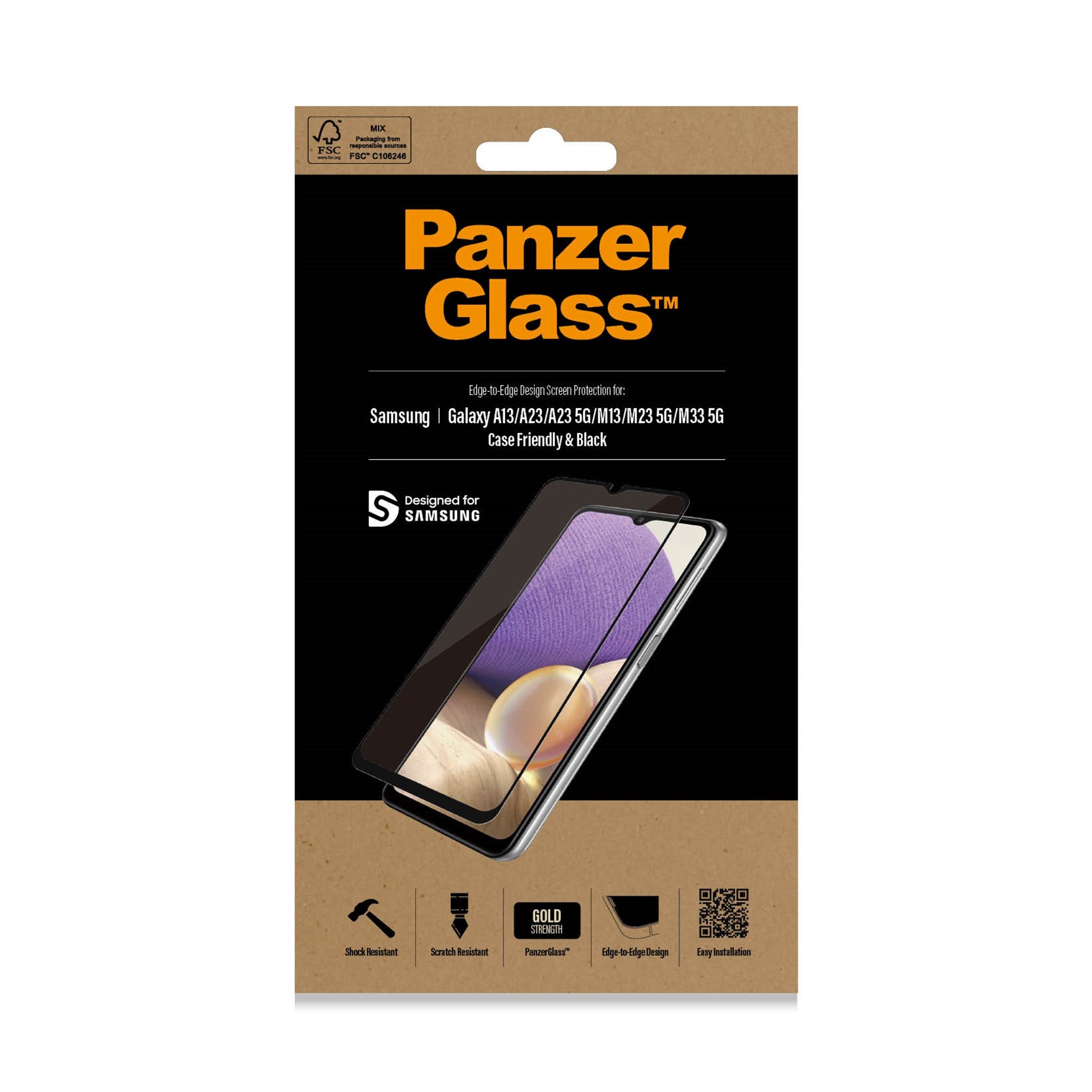 PanzerGlass® Screen Protector Samsung Galaxy A13 | A23 | A23 5G | M13 | M23 5G | M33 5G 2