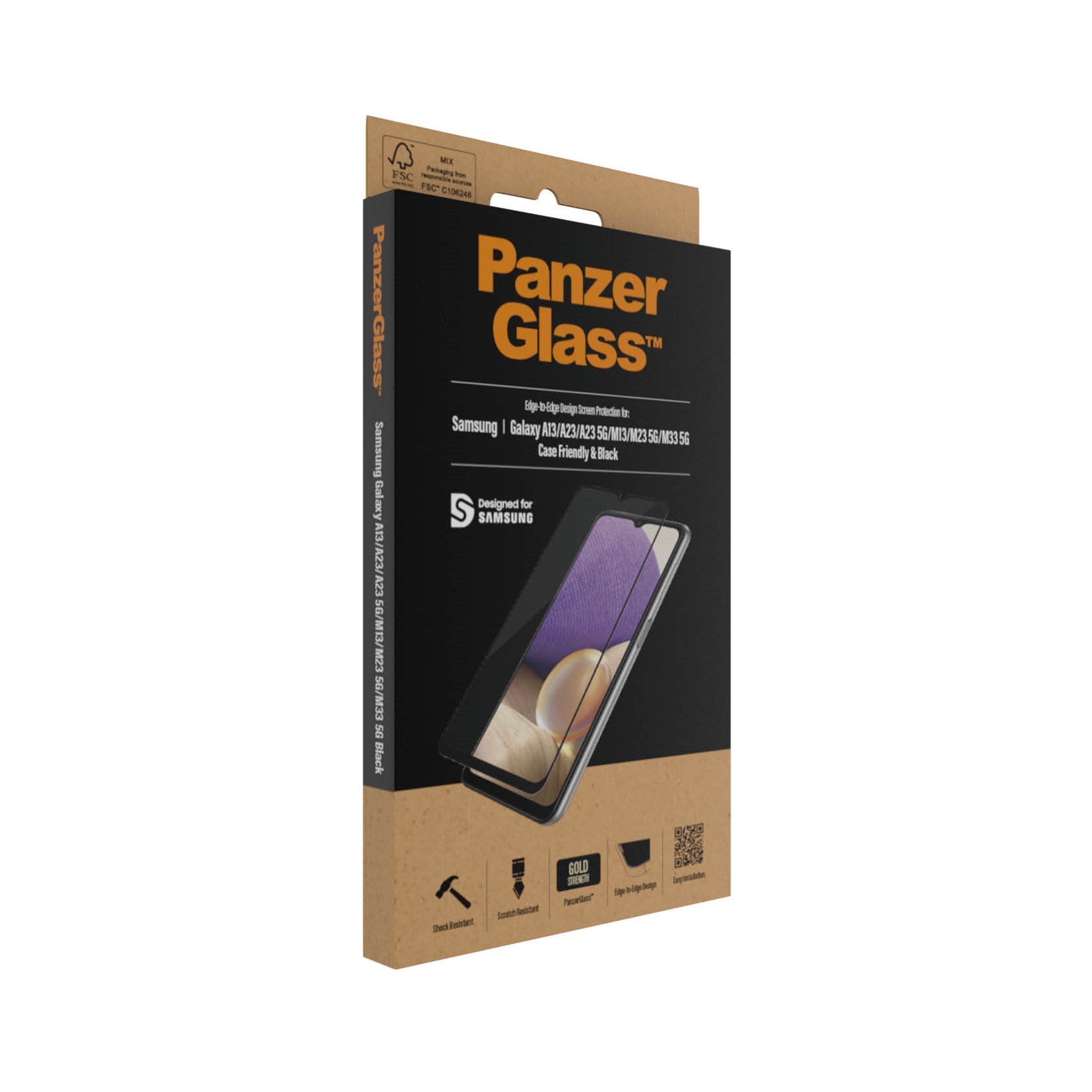 PanzerGlass® Screen Protector Samsung Galaxy A13 | A23 | A23 5G | M13 | M23 5G | M33 5G 4