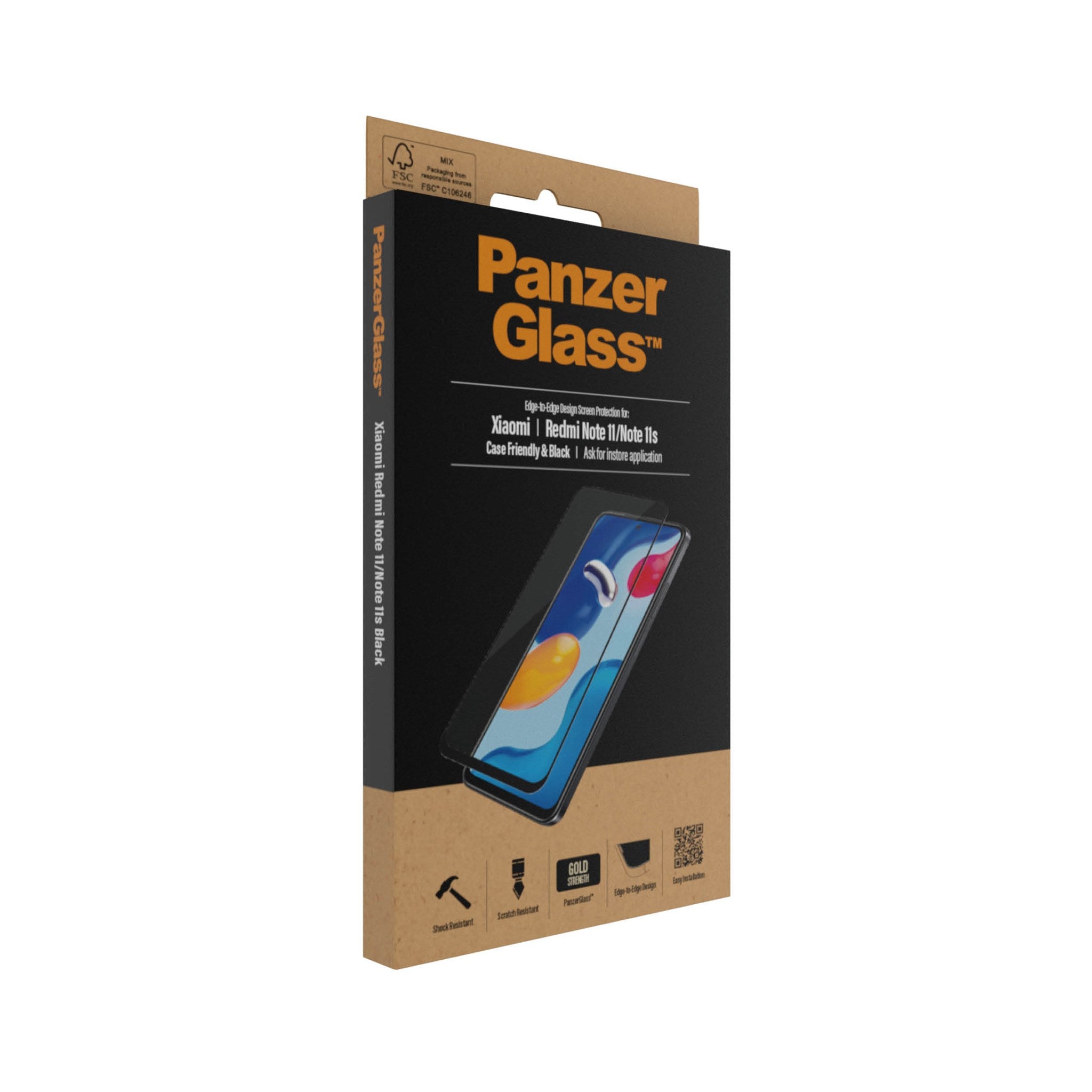 PanzerGlass® Screen Protector Xiaomi Redmi Note 12S | 11 | 11S 4